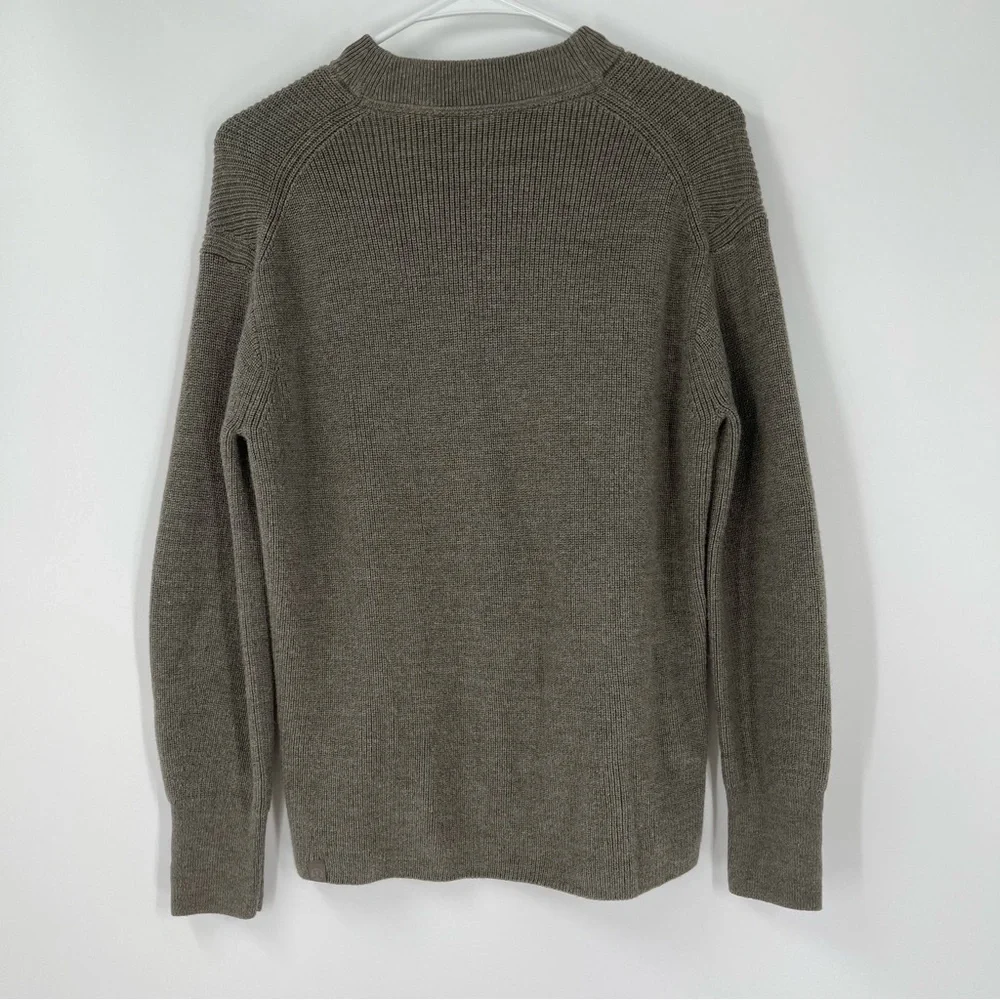 Lululemon Merino Wool-Blend Ribbed Crewneck Sweater